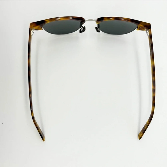 Authentic YVES SAINT LAURENT Tortoise Wayfarer Slim Sunglasses SL 160 new unused - Picture 8 of 11